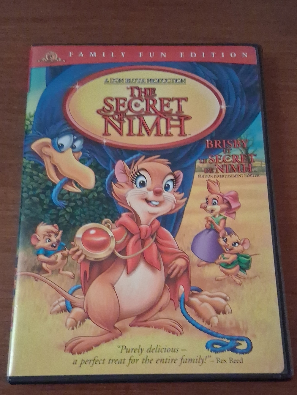 The Secret Of Nimh Family Fun Edition DVD Children's Adventure Movie